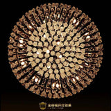 Crystal Ceiling Lights Modern Lamps Luxury Ceiling lamps Chrome luminaria decken leuchte Round Crystal Lighting Home LED Fixture