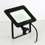 Induction Led flood light With Adjustable PIR Sensor 110V 220V floodlight 10W 20W 30W 50W 100W Street Square Outdoor Lighting
