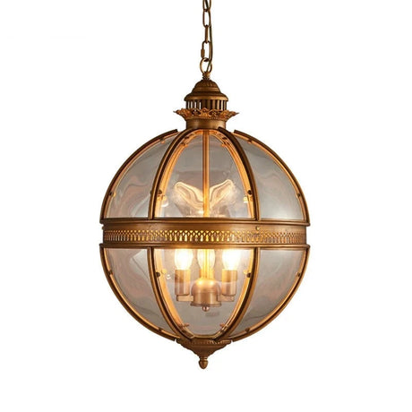 American country retro glass chandeliers cafes clothing stores bars industrial wind personality creative Chandelier