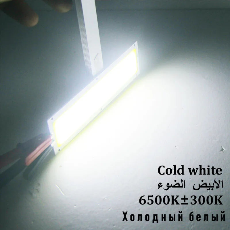Sumbulbs 12V COB LED Light Source (2W–200W) - Round & Strip COB Lamp Chips