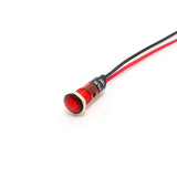 LED light indicator lamp pilot light signal light 8mm