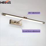 Modern LED Vanity Lights Bathroom Mirror Wall Lamps Waterproof Dimmable 7W Toilet Wall Mounted Lighting Fixtures Sconces