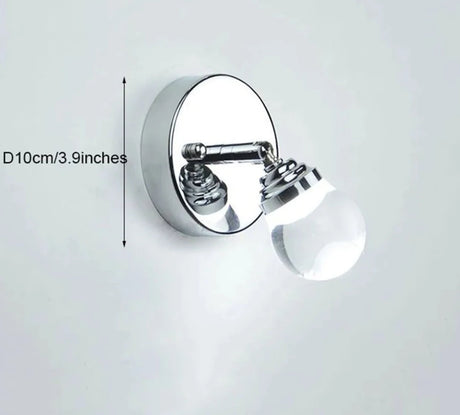 3W LED angle adjustment wall lamp bedside bedroom lamp modern minimalist kitchen bathroom mirror lights aisle stairs wall sconce