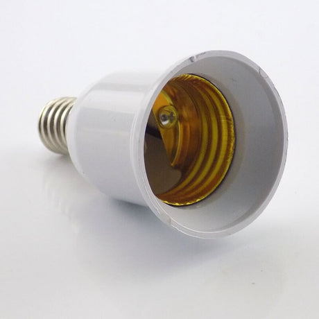 5PCS E14 to E27 Lamp Bulb Socket base Holder Converter 110v 220V Light Adapter Conversion Fireproof home room Lighting