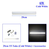 T5 LED Tube Lamp 220V 1FT 2FT LED Fluorescent Tube Neon Light 6W 10W 30cm 60cm Lampara LED Wall Lamps 2835 SMD For Home Lighting