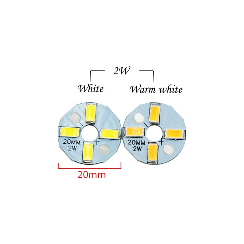 LED Chip 2W 3W 5W 240-280mA Constant Current Input SMD 5730 Light Bead Board 5pcs/lot SMD5730 Aluminum Lamp plate For LED Bulb