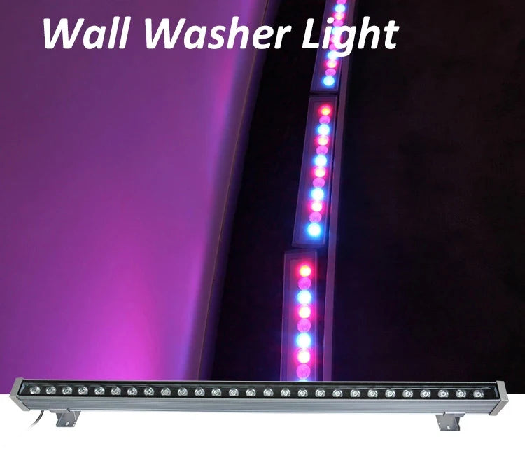 12w 50cm LED Wall Washer Light Linear Bar Floodlight Outdoor Wall Lamp Landscape Light IP65 Waterproof Pure/Warm White