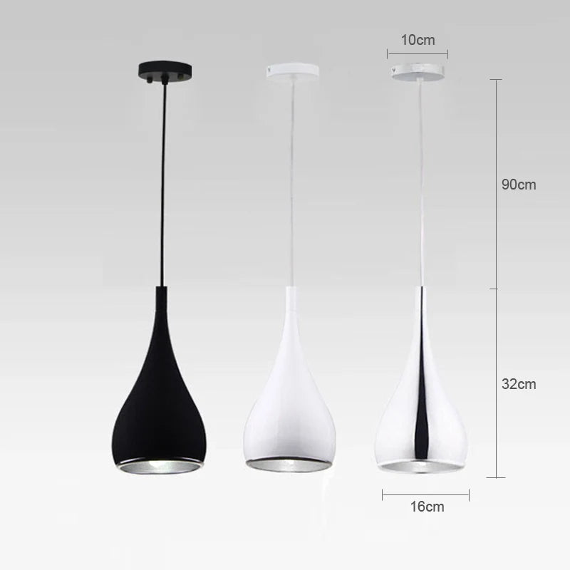 Modern Restaurant Pendant Lights Minimalist LED Hand Lamp Dining room Pendant Lamps Indoor Decoration Home Lighting Lamparas