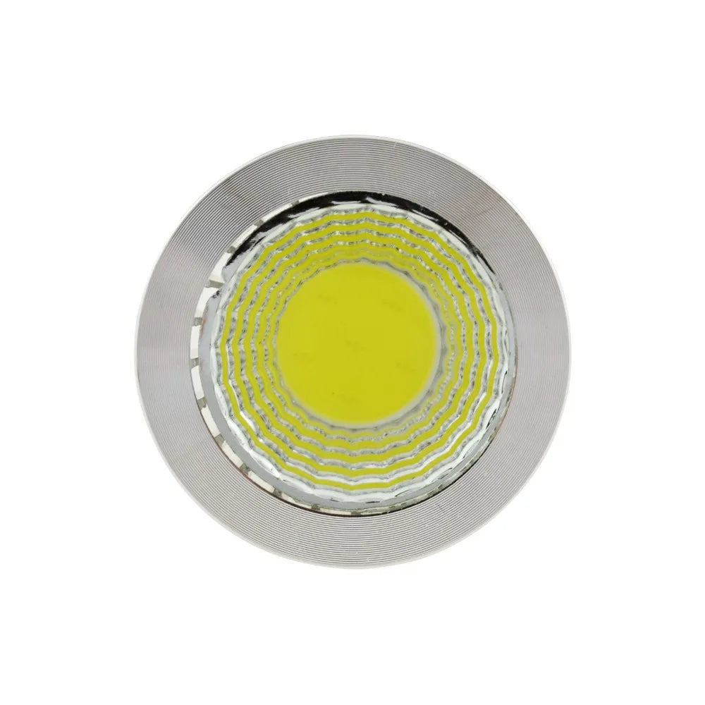 Dimmable High-Power COB LED Spotlight Bulb (6W/9W/12W) - GU10 E27 E14 MR16 Base Lamp (AC/DC 12V, 110V, 220V)