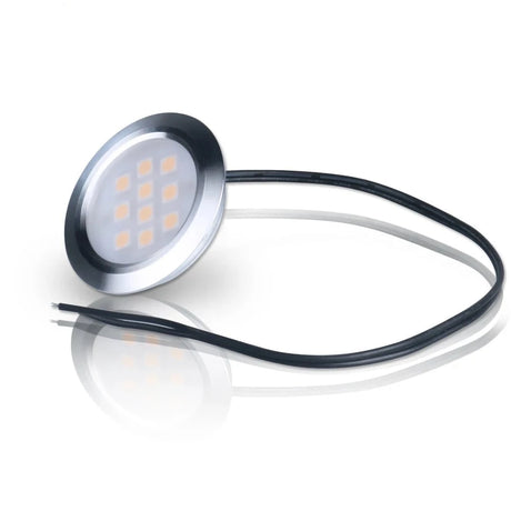 110V 220V Driverless LED Under Cabinet Light Closet Shelf Lighting Kitchen Puck Cupboard Lamps Counter Showcase Bookshelf Lamp