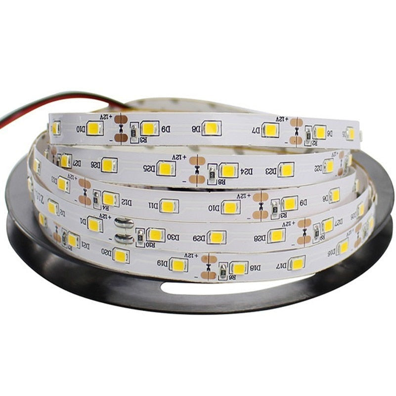 DC 12V Flexible LED Strip Light SMD 2835 5050 White Warm White Blue Green RED RGB LED Strip For Living Room Bedroom Decoration