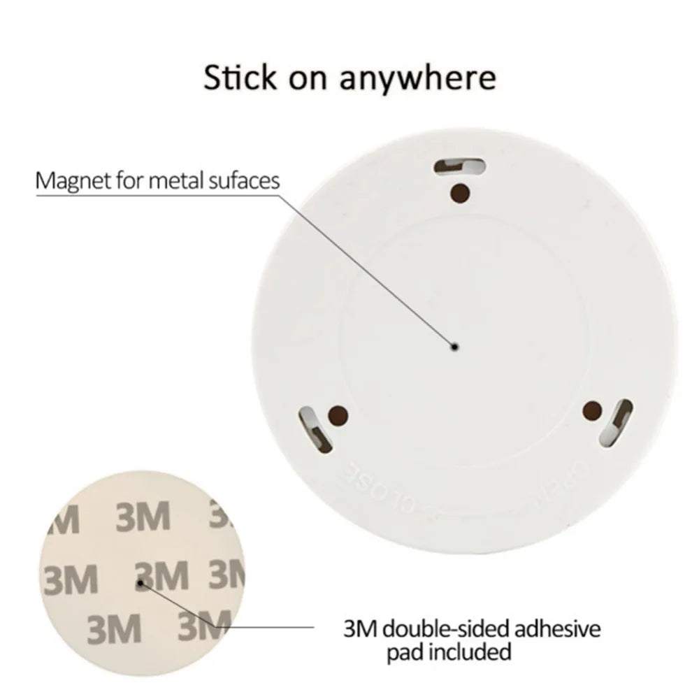 6 LED Motion Sensor Night Light - Wireless PIR Infrared Battery Powered Lamp