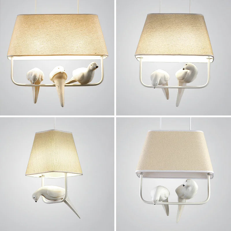 Bird LED Light Ceiling Chandelier Chandeliers Lamp Decors Living room Chandelier Lighting Hanging lamp Light Fixtures Luster DXTQ