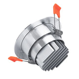 LED Downlight  RGB 5w 10w 15w LED Panel Light Concealed Recessed Ceiling Lights with Remote Control KTV Bedroom Hotel Corridor