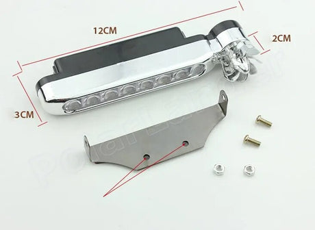 best selling 2pcs/lot 0.48W 12V 24V LED Daytime Running Light Car Driving light Lamp White wind power