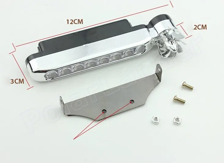 best selling 2pcs/lot 0.48W 12V 24V LED Daytime Running Light Car Driving light Lamp White wind power