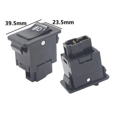 Car-styling Modified Rocker Switch Button Universal engine stop+larme/fan/power/wiper/fog lamp switch with cable