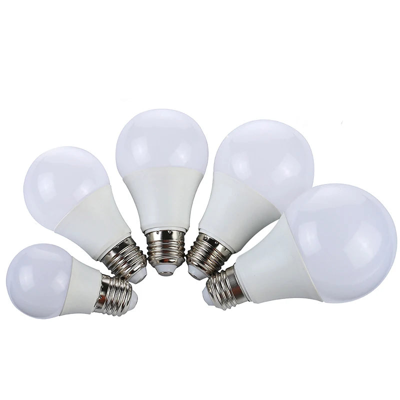 LED Bulb E27 E14 3W 5W 7W 9W 12W 15W 18W Smart IC LED lamp Light Cold White White Lampada Bombilla Lamp