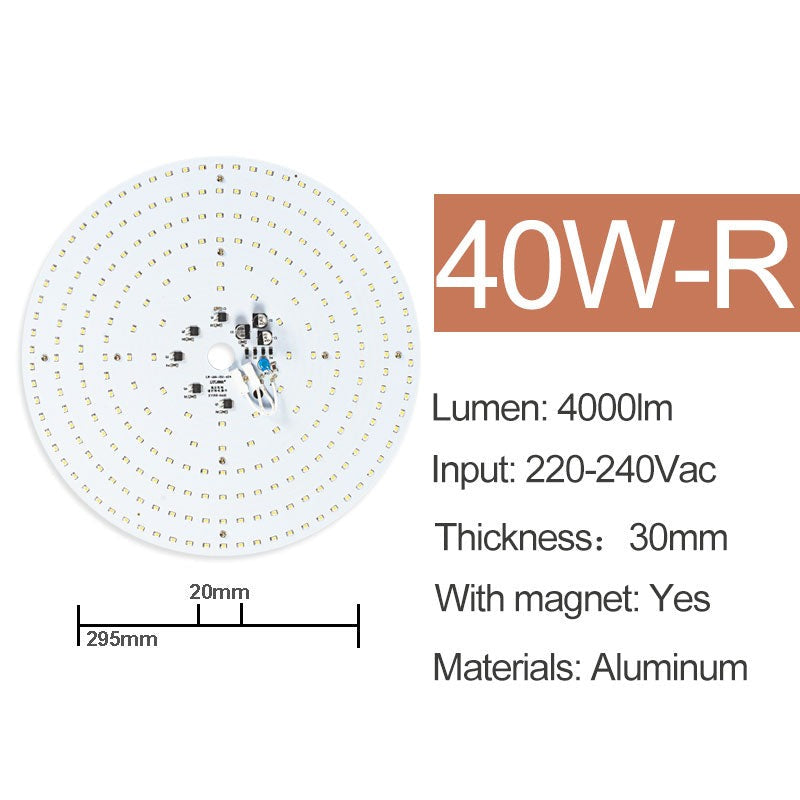 LED Lamp Chip SMD2835 Beads Smart IC 220V Input 6000K 4000K 7W 10W 18W 25W 36W 40W DIY Ceiling Source Light Board