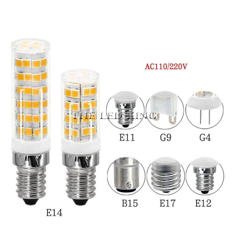 LED Bulb E14 LED Lamp 220V Corn Bulb Warm White Cold White 33 51 75LEDs for Home Modern Living Room LED Light