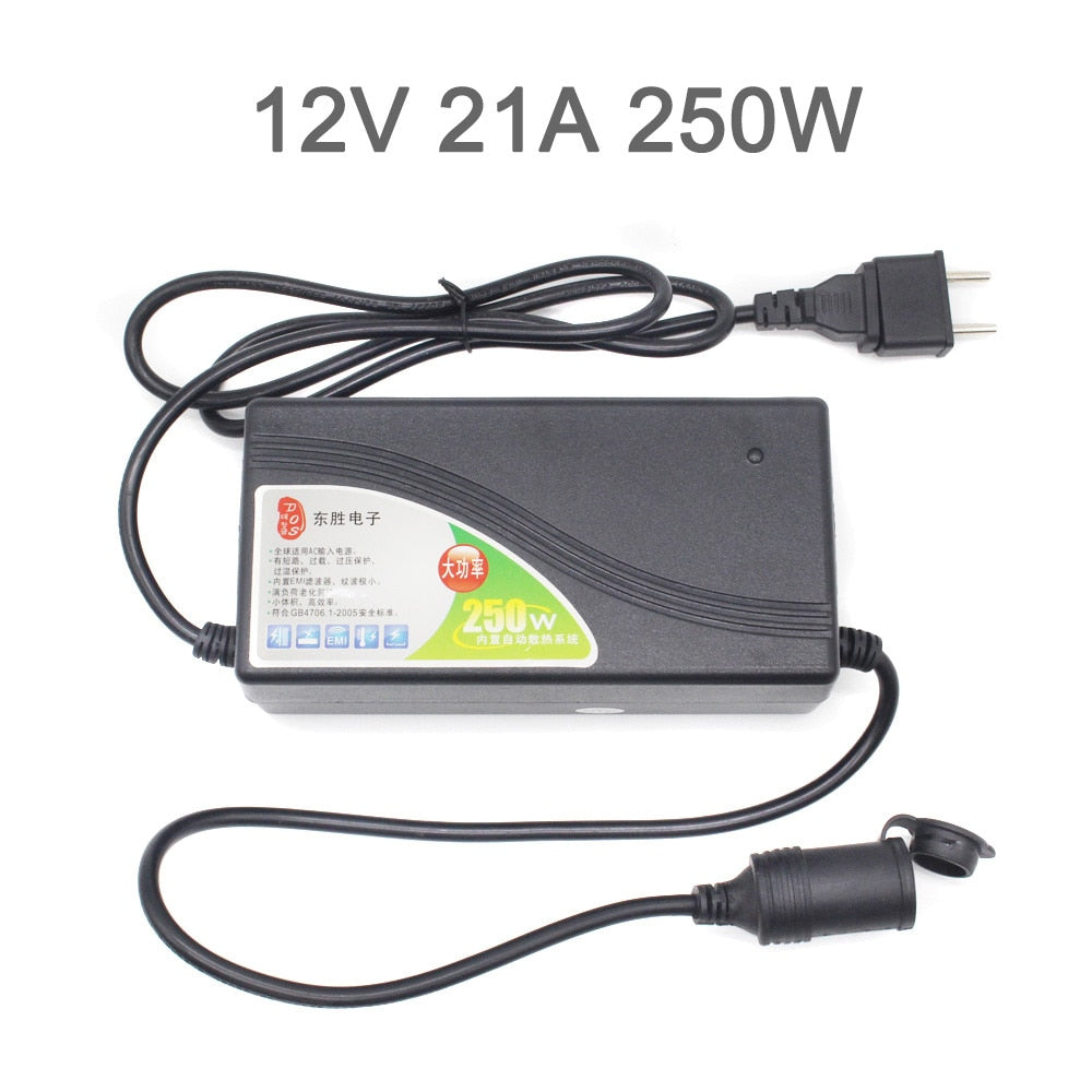 LED 220V to 12V Car Cigarette Lighter AC DC 12V 150W 180W 250W LED Driver 12 Volt 110V Converter Power Supply Lighting Transformer