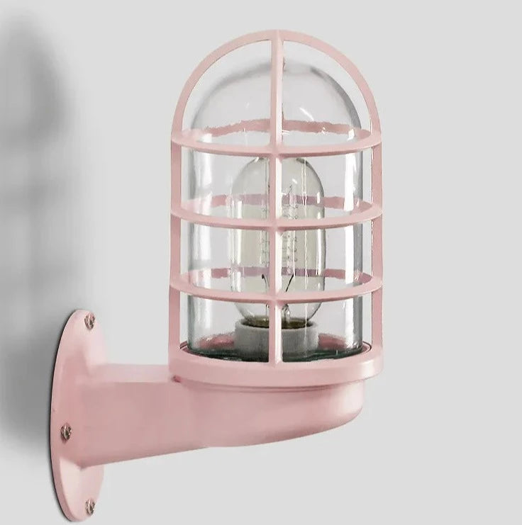 Wand lamp Nordic LED Wall Light Outdoor Lighting Glass Shade Outdoor Wall Lamp Courtyard Porch Lights Buiten Ver lighting