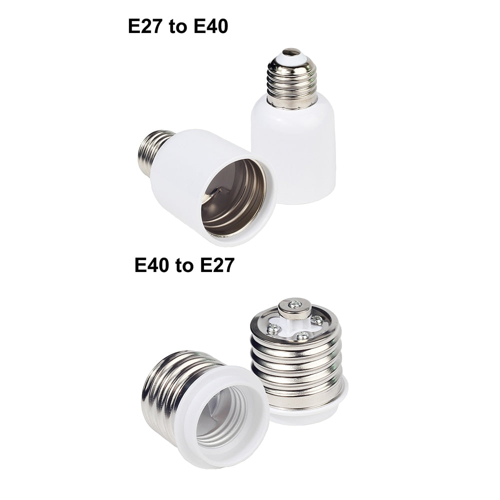 E27 Male to E14 G9 E12 B22 G4 MR16 GU10 E40 Female Lamp Base Lamp Holder Converter Socket Adapter For LED Corn Bulb light