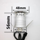 3W LED Pool Light Underwater Lamp IP68 Waterproof Light For Swimming Pool DC12-24V Safety Pond Fountain Spotlight