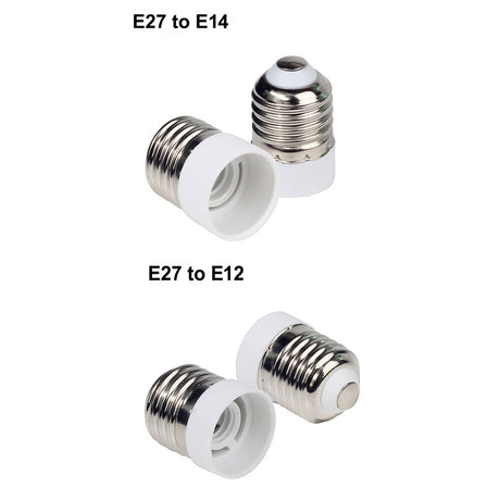 E27 Male to E14 G9 E12 B22 G4 MR16 GU10 E40 Female Lamp Base Lamp Holder Converter Socket Adapter For LED Corn Bulb light