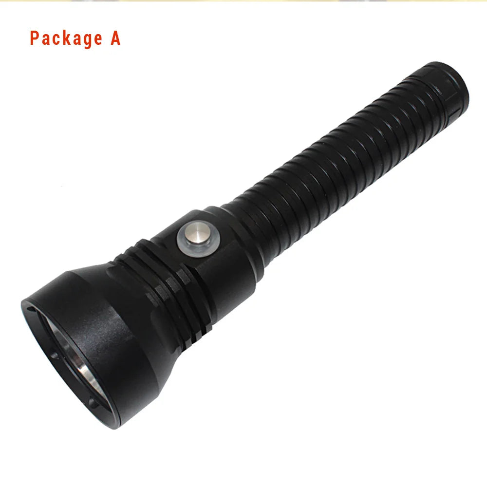 Powerful XHP70.2 LED Diving Flashlight Torch Scuba Camping 2in1 Portable Dive torch Waterproof XHP70 Underwater 100M Flashlights