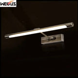 Modern LED Vanity Lights Bathroom Mirror Wall Lamps Waterproof Dimmable 7W Toilet Wall Mounted Lighting Fixtures Sconces