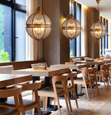 American country retro glass chandeliers cafes clothing stores bars industrial wind personality creative Chandelier
