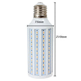 High brightness 50W LED bulb E40 LED Light 165 LEDs 5730 SMD LED Corn Lamp AC110/220V Warm White Cool White free shipping 1pcs