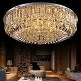 Crystal Ceiling Lights Modern Lamps Luxury Ceiling lamps Chrome luminaria decken leuchte Round Crystal Lighting Home LED Fixture