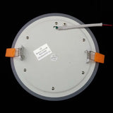 Double Color Round LED Panel Downlight 5W 9W 16W 24W, 3 Modes LED Panel Lights AC85-265V Recessed Ceiling  Downlights CE ROHS