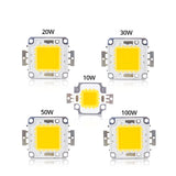 High Brightness LED Beads Chip 10W 20W 30W 50W 100W LED COB Chip White Warm White High Quality for DIY Flood Light Spotlight