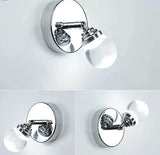 3W LED angle adjustment wall lamp bedside bedroom lamp modern minimalist kitchen bathroom mirror lights aisle stairs wall sconce