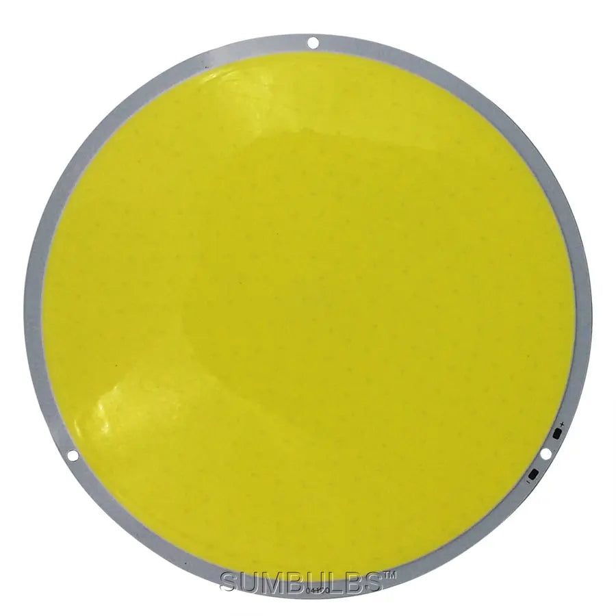 Ultra-Bright Round COB LED Light Chip (108mm/160mm, 50W/200W, DC 12V–14V)
