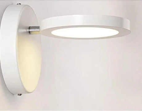 Mini Fashion LED Wall Lights For Home Iron Modern Wall Lamps Circular Wand lamp Home Lighting Fixtures Bedroom Stair Light