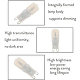 G9 LED Lamp 3W 14LEDs Mini LED Bulb SMD2835 Spotlight Chandelier High Quality Lighting Replace 30W Halogen Lamps 110V 220V