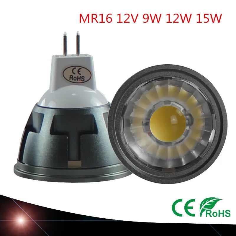 New arrival high quality LED Spotlights MR16/GU5.3 9W 12 W 15 W 12V/110V/220V dimmable  lamp LED Christmas  cool warm white lamp