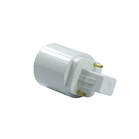 1Pcs Retardant G24 To E27 Lamp Holder Converters Light Bulb Base Socket LED Halogen CFL Lamp Converter G24 bulb Adaptor Screw