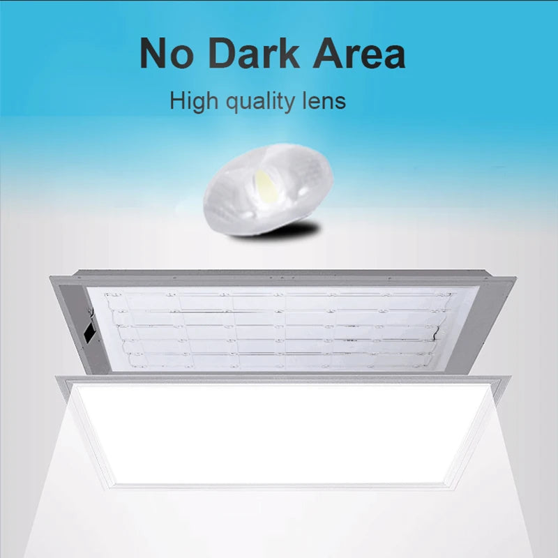 Ultra-Thin 20W LED Panel Light (30x30cm / 300x300mm) - 220V Surface Mounted Square Flat Ceiling Lighting Fixture