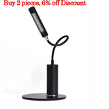 Desk Lamp Led Light USB DC 10Led Black Modern Night Lights Bedside Table Lamps For Student Reading Book Office Working Lighting