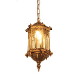 Europe Outdoor Hang Light Retro Garden Balcony Pendant Lamp Hotel Restaurant Decoration Lighting Study Villa Bra Yard Luminaria