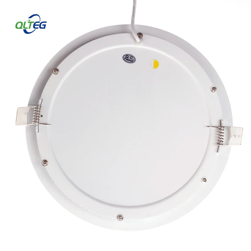 Ultra thin design 3W/6W/9W/12W/15W/18W/24W LED ceiling recessed grid downlight/ slim round panel light / LED light