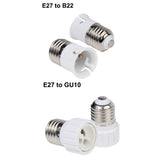 E27 Male to E14 G9 E12 B22 G4 MR16 GU10 E40 Female Lamp Base Lamp Holder Converter Socket Adapter For LED Corn Bulb light