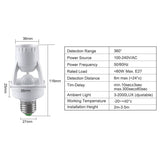 E27 Lamp Base with PIR Motion Sensor