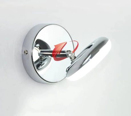 Modern minimalist 5W LED wall lamp bedside reading adjustment angle lights 3000K 4000K 6000K mirror front lamp bathroom lighting