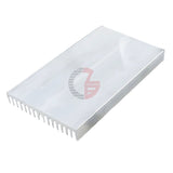 100x60x10mm Silber Ton Aluminium Kuehler Kuehlkoerper Heatsink Heat Sink Cooling Radiator Heating Dissipation for LED COB Light